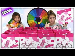 MYSTERY WHEEL OF SLIME INGRÉDIENTS CHALLENGE !