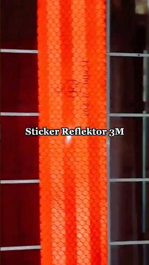 Stiker Reflektor Pantulannya Mantap Pisaaan !!!