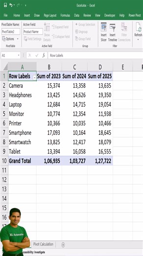 How to Create Custom Formulas in PivotTable #excel #excelforbeginners #advancedexcel Learn how to create custom formulas in Excel PivotTables to perform advanced calculations beyond the default options. This step-by-step tutorial shows you how to add calculated fields, customize formulas, and make your PivotTable analysis more powerful and flexible. ✅ Excel Daily Tips – Learn Basic Excel Fast! (Hindi) 📺 Watch here: https://www.youtube.com/playlist?list=PLi9J7izxN372--y6b831vhLKF-4lurCW9 ✅ Excel