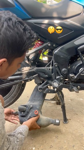 Ns 125 stock exhaust open 😎 sc # project install