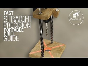 DIY Drill Guide with Laser For Easy, Precision, Faster Make Straight Hole