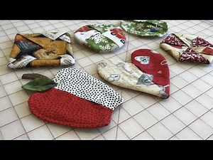 Handmade Coasters - Apples, hearts, hexagons, and circles!