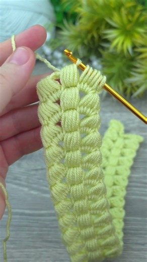 Simple Tunisian Crochet Headband for Beginners 🌷 #crochet #headband