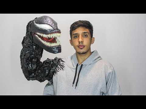 COMO FAZER COSPLAY DO VENOM PRO HALLOWEEN 2023