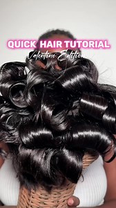Valentine day hair inspo🥰. #GoodHairDays #valentinesday2024 #ValentinesDayChallenge #valentinehair | Ma Miissy