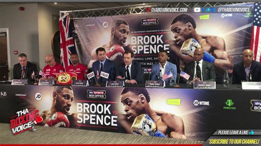 Kell Brook vs. Errol Spence Official Gets Real Press Conference in Bramall Lane