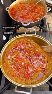 1.9K views · 10K reactions | The best banging banga rice in Lagos available tomorrow for lunch packs!!!! Package comes with “rice, beans, plantain, assorted, Kpomo, TITUS fish and egg” Please send in all your orders!! To place your order please Send a dm or ☎️ 09133108779 | Tastydelta Kitchen | Facebook