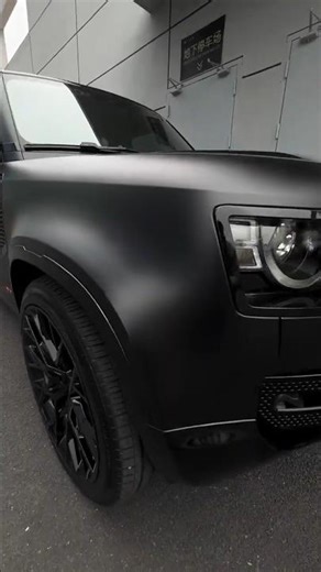 🖤 Black Land Rover Defender Beast 🔥 Ultimate Off-Road King #Defender #LandRover #SUV