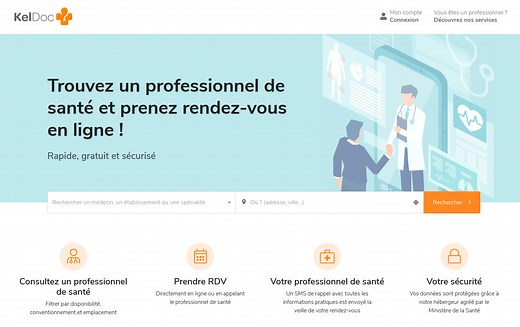Keldoc - prise de rendez-vous en ligne chez le médecin et le dentiste sur Facebook