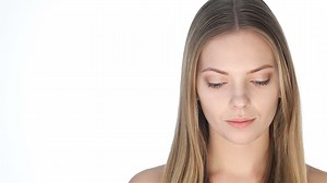 Beautiful Woman in Slow Motion