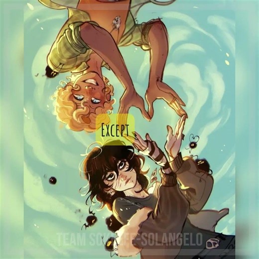 Cute Solangelo edit | 💛🖤 | Do not enter is writen on the doorway