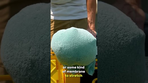 A foam machine unexpectedly fills an entire backyard