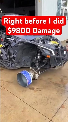 $9800 mistake in 60 seconds #ATV #fail #expensive
