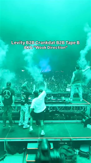 Levity on Instagram: "Levity b2b Crankdat b2b Tape B live at Electric Forest 2025 (full set) is now yours! 90 minutes of “Wook Direction”, hope you enjoy!!"