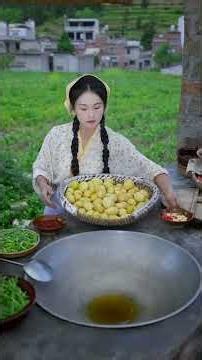 Handmade Comfort: Transforming Homegrown Potatoes into a Traditional Feast