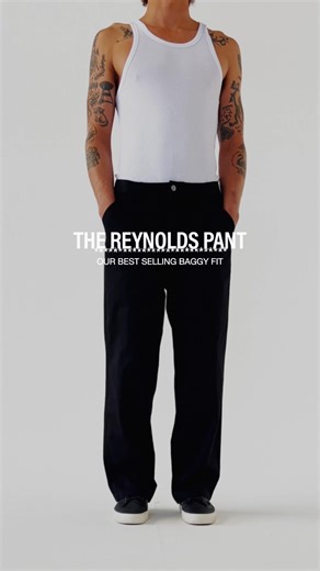 DESIGNED BY DANE // The Reynolds Pant is delivered in our baggiest fit, featuring a 18" leg opening, workwear details, our signature pop colour CRUX logo label on back pocket, and FORMER metal button. | Former | Facebook