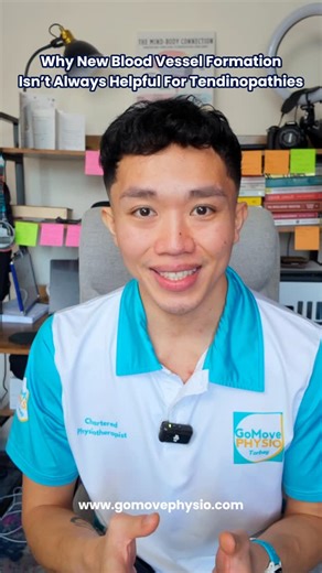 GoMove Physio - Torbay (HCPC & MCSP) on Instagram: "More Blood Flow ≠ Better Healing?🦵🤔 In most injuries, we want more blood flow. But with tendinopathy, new blood vessels (neovascularization) are actually a sign of a “failed healing response.” Here’s why those new vessels are bad news for your tendon: ❌ They’re “Leaky”: These vessels are low-quality and fail to deliver the actual nutrients the tendon needs to repair. ❌ They Cause Chaos: They take up space where strong collagen should be, weak