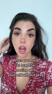 Leading a meeting alone with no prep like a pro