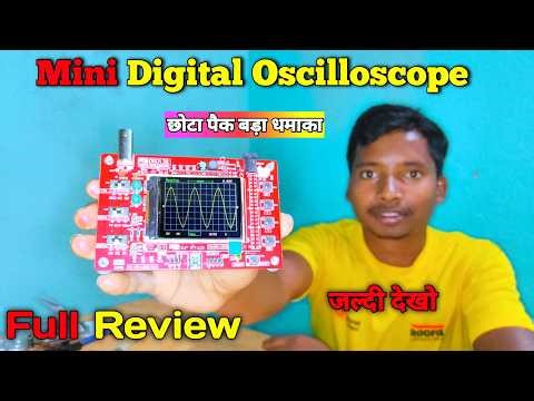 DSO 138 का Full Review हिंदी में || DSO138 Oscilloscope Tutorial || dso138 Oscilloscope