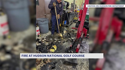 Fire damages Hudson National Golf Course in Croton-on-Hudson
