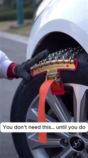 ▶️ Wear-Resistant Anti Skid Car Tire Snow Chain – Heavy Snow? Still Driving ( # 3074 )