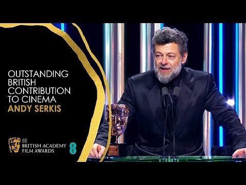 Ian McKellen Presents Andy Serkis with Outstanding British Contribution to Cinema | EE BAFTA Film