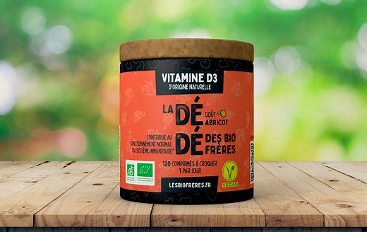 Dédé, la Vitamine D à Croquer d’Origine Naturelle des BIO Frères | Les Bio Frères