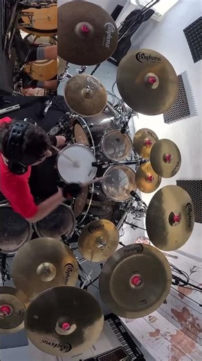 METALLICA | BATTERY | DRUM COVER | BOSPHORUS CYMBALS #shorts #4