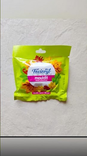 How to use Mouldit clay | How to prepare Fevicryl Mould it clay | Air dry clay