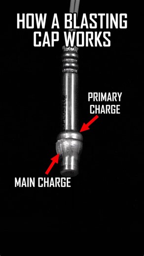 Ballistic High-Speed | How a Blasting Cap Works #slowmo | Instagram
