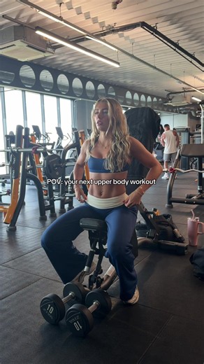 POV: your next upper body workout // fit @DFYNE dc: BETH ✨ #gymtok #gymworkout #upperbodyworkout #workoutsforwomen #gymtips
