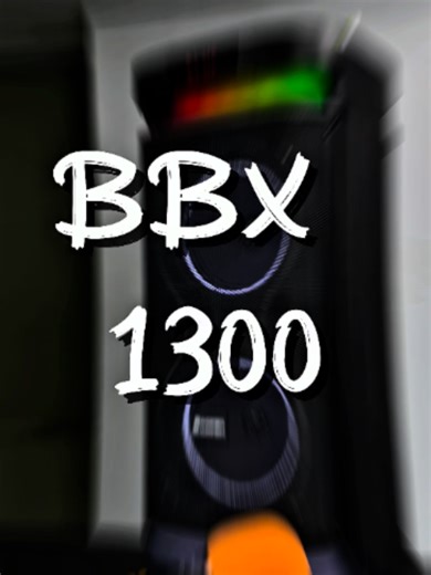 SonicGear BBX1300: Portable Party Speaker
