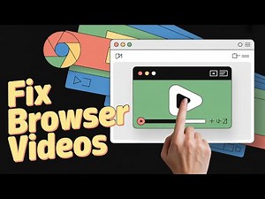 How to fix video not playing on browser