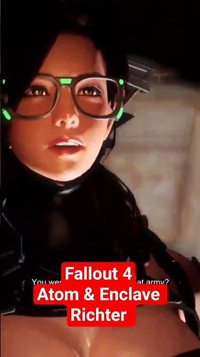 Fallout 4 – Richter: Once Enclave, Now Child of Atom 🔁 #shorts #shortsfeed #fallout4 #fallout4mods