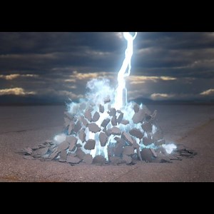 Check out this sick #VFX breakdown of a shot using our Ground Burst elements! So much versatility with the Multichannel OpenEXR.⁣ ⚡️💥 | ActionVFX