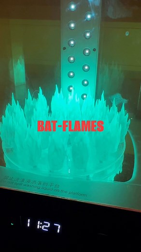 Another batch of afterburners, aka Bat-Flames, cleaned and cured for the 1966 Batmobile, ready for painting and dispatch! 🔥 #batmobile #batman #scalemodelling | Mike Lane Mods