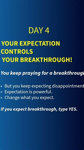 Expectation is powerful!