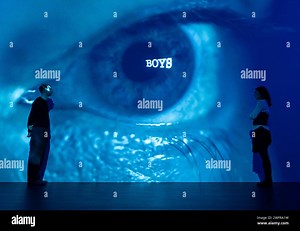 Gagosian, Grosvenor Hill, London, UK. 1st Feb, 2024. Video, neon and text works by Douglas Gordon go on display in a new solo exhibition at Gagosian Grosvenor Hill from 1 Feb - 16 Mar 2024. All I need is a little bit of everything is comprises of a series of large-scale text works in neon light, vinyl, graphite and audio, translated into multiple languages and displayed throughout the gallery spaces. New video work, 2023EastWestGirlsBoys (2023), reflects on the artist's memories of London's Soho