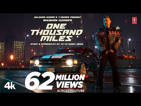 ONE THOUSAND MILES (Official Video): Yo Yo Honey Singh | Mandy Takhar | Desi Kalakaar |Bhushan Kumar