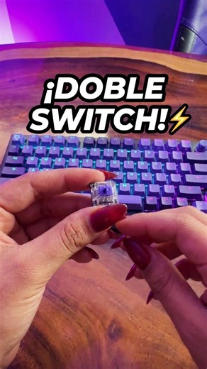 Un teclado doble 🤯 Logitech G512 X Hot Swap Mecánico Analógico