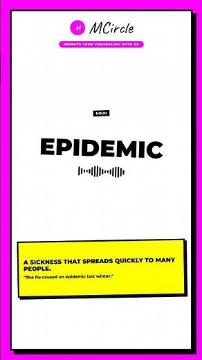 Learn English: What is Epidemic? | Vocabulary Shorts