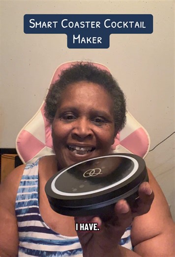 This Smart Coaster Cocktail Maker is a good one! It uses interactive lighting for perfect measurements! Create the best cocktail or margaritas! Grab yours by clicking the orange cart 🛒