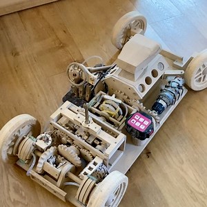 This engine was created by a highschool student and is made entirely out of wood! 🤯🔥 | Supercar Blondie