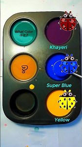 Satisfying Color Mixing with Acrylic Paints – ASMR Art Magic #paintmixing#@joshuajava