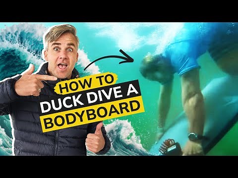 How To Duck Dive A Bodyboard - Bodyboard-School