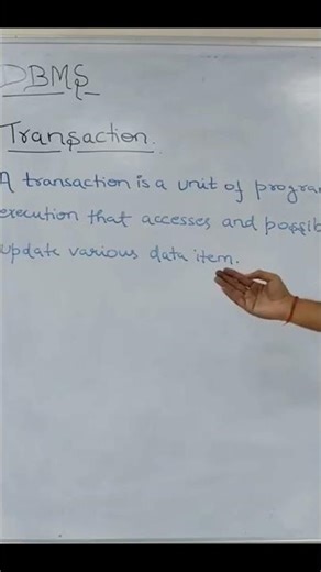 Transaction in Database