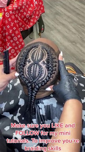 Men's Braids Freestyle Design Tutorial