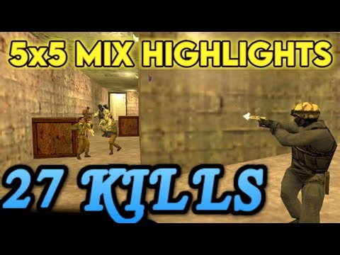 🔥 27 Kills on De_Train CT Side | Counter-Strike 1.6 5v5 Mix Highlights | TGS Gaming POV #14 🔥