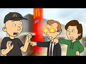 [GOANIMATE] Classic Caillou Gets Fired At McDonalds