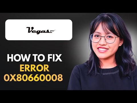 How To Fix "An Error Occurred While Creating The Media File" Error 0x80660008 Vegas Pro